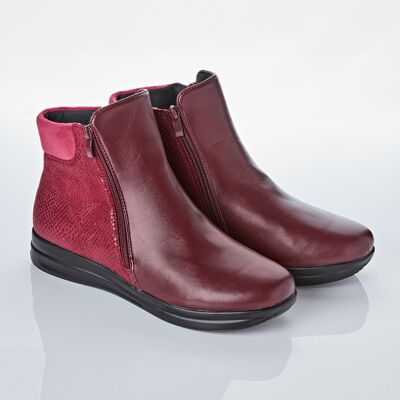3Pagen Stiefelette "Olga" bordeaux 3Pagen Stiefelette "Olga" bordeaux