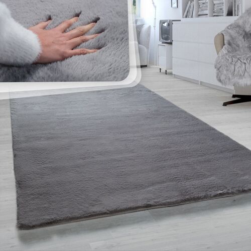 Hochflor-Teppich RABBIT 780 Anthrazit Rechteckig Paco Home