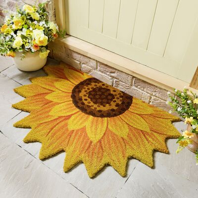 3Pagen Fußmatte in Sonnenblumen-Design XL 3Pagen Fußmatte in Sonnenblumen-Design XL