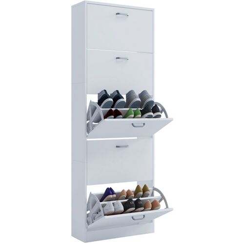 VCM Schuhschrank "Sipos XL" Weiß