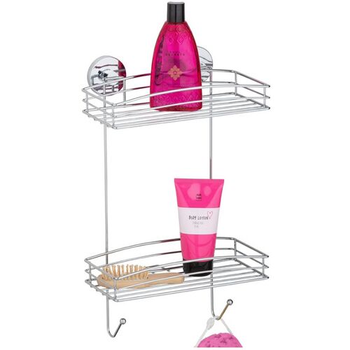 WENKO Vacuum-Loc® Wandregal 2 Etagen, Befestigen ohne bohren