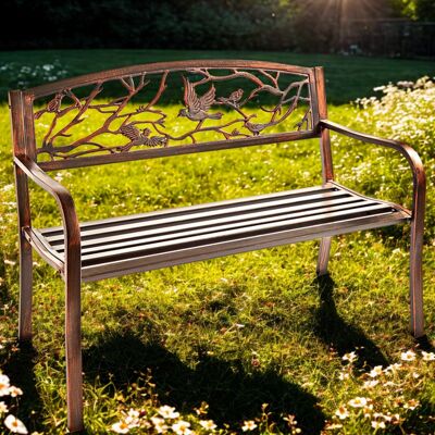Gartenbank "Versailles" aus rostresistentem Stahl Gainsborough Gartenbank "Versailles" aus rostresistentem Stahl Gainsborough