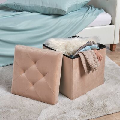 Sitzhocker mit Stauraum creme Eldo Sitzhocker mit Stauraum creme Eldo