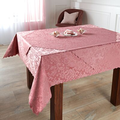 Schäfer Jacquard-Tischdecke 130 x 170 cm altrosa Schäfer Jacquard-Tischdecke 130 x 170 cm altrosa