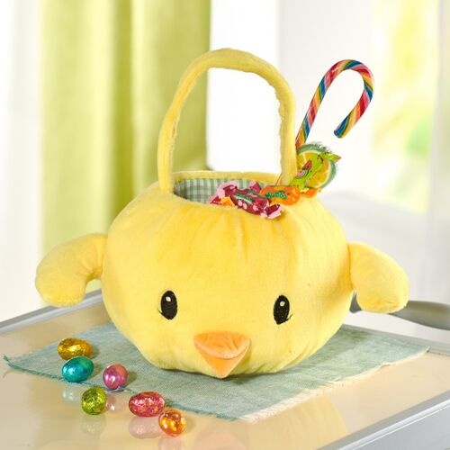 Geschenktasche "Küken" aus Plüsch Eldo