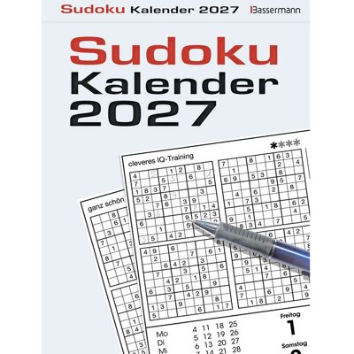 3Pagen Sudokukalender 2027 3Pagen Sudokukalender 2027