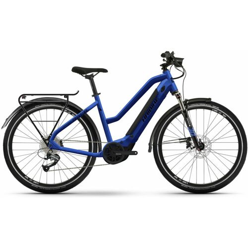 Haibike Trekking 4 gloss matte blue/black 2022 27,5″; 500 Wh Trapez