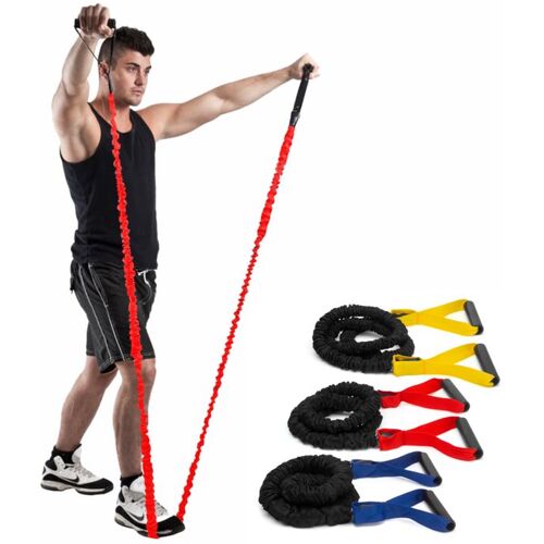 Hergestellt für: Trainingsunterlagen24 GmbH Power Bungee Gurt 4 - Kräftigung Arme + Oberkörper (3 Stärken)