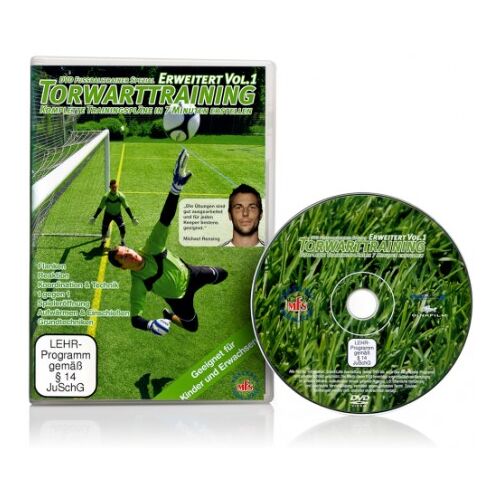 Hergestellt für: Trainingsunterlagen24 GmbH DVD - Fussballtrainer "Torwarttraining - Erweitert"