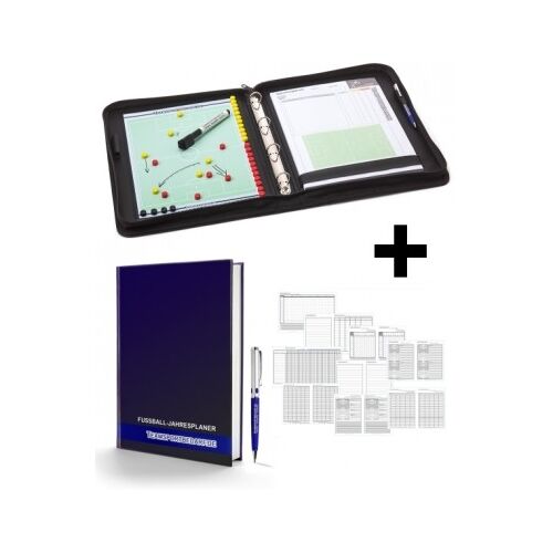 Hergestellt für: Trainingsunterlagen24 GmbH FUSSBALL - TRAINERSET 1 (Trainermappe + Arbeitsbuch)