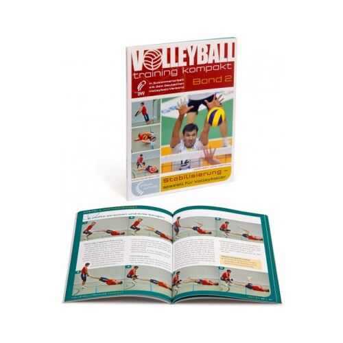 Hergestellt für: Trainingsunterlagen24 GmbH Volleyball Trainingsbuch - "Stabilisierung" Band 2