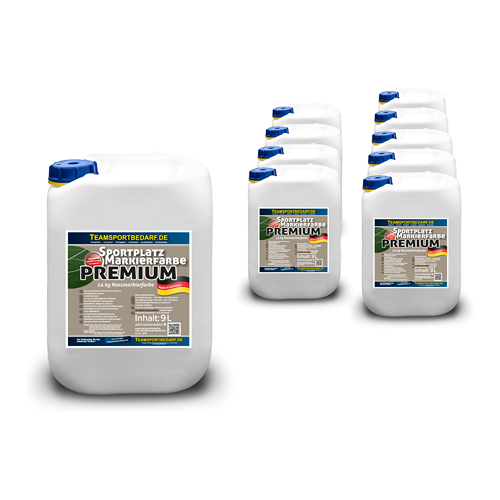 Hergestellt für: Trainingsunterlagen24 GmbH 10 Kanister - PREMIUM Markierfarbe 14 kg (9 Liter) Konzentrat - 90.00 l