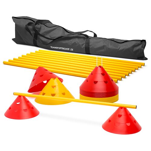 Hergestellt für: Trainingsunterlagen24 GmbH Tasche - Jumbo Lochhauben-Hürdenset