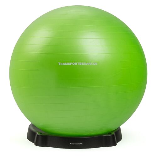 Hergestellt für: Trainingsunterlagen24 GmbH Ballschale für Gymnastikball - Farbe: Schwarz