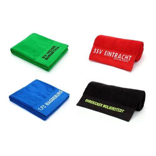 Hergestellt für: Trainingsunterlagen24 GmbH T-PRO Sport-Handtuch (2 Größen) - individualisierbar - 6 Farben