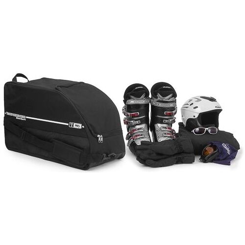 Hergestellt für: Trainingsunterlagen24 GmbH T-PRO Skischuh- und Helmtasche - für 1 Paar + Helm