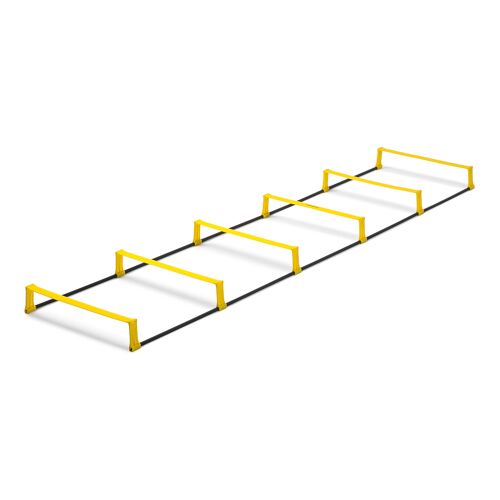 Hergestellt für: Trainingsunterlagen24 GmbH T-PRO Hürdenleiter (klappbar) - 6 Sprossen