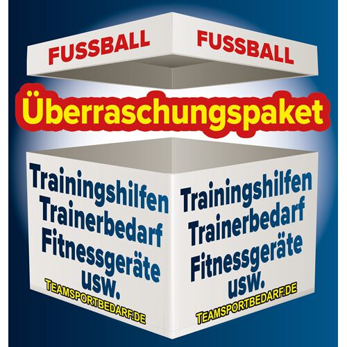 Hergestellt für: Trainingsunterlagen24 GmbH Überraschungspaket Fußball (150 für 49,90 €) - Trainingshilfen, Trainerbedarf, usw.