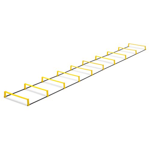 Hergestellt für: Trainingsunterlagen24 GmbH T-PRO Hürdenleiter (klappbar) - 10 Sprossen