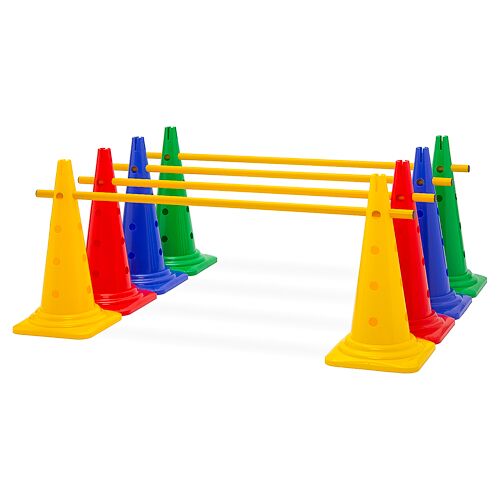 Hergestellt für: Trainingsunterlagen24 GmbH Kegelhürde (Einzelhürde), 4 Farben - Höhe: 52 cm