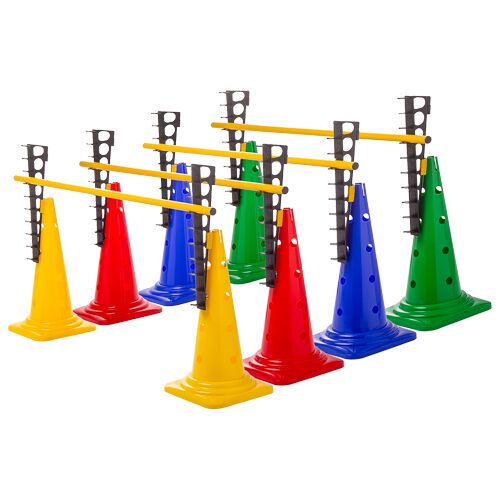 Hergestellt für: Trainingsunterlagen24 GmbH Leiterhürde (Einzelhürde), 4 Farben - Höhe: 52 cm