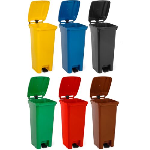 Hergestellt für: Trainingsunterlagen24 GmbH Sportplatz-Mülltonne (100 Liter) - 6 Farben