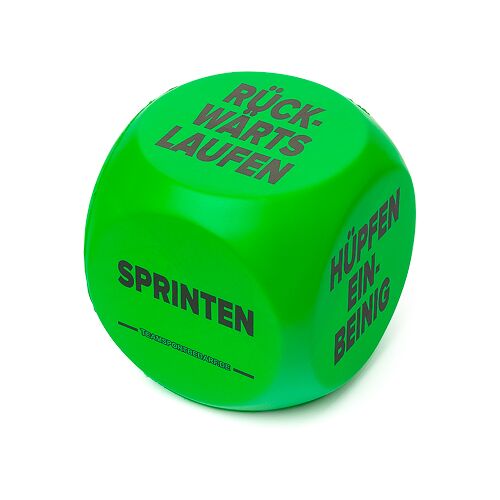 Hergestellt für: Trainingsunterlagen24 GmbH Trainingswürfel (15x15 cm) - Bewegungsarten