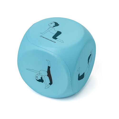 Hergestellt für: Trainingsunterlagen24 GmbH Trainingswürfel (15x15 cm) - Yoga für Kinder