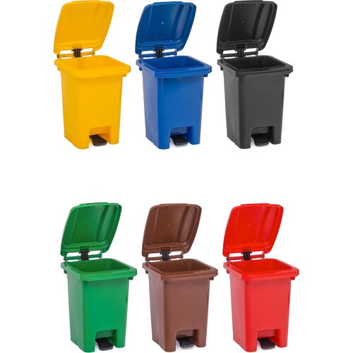 Hergestellt für: Trainingsunterlagen24 GmbH 60 Liter Mülleimer (Mülltonne) - 6 Farben