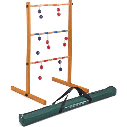 Hergestellt für: Trainingsunterlagen24 GmbH Leitergolf - Outdoor Wurfspiel aus Holz