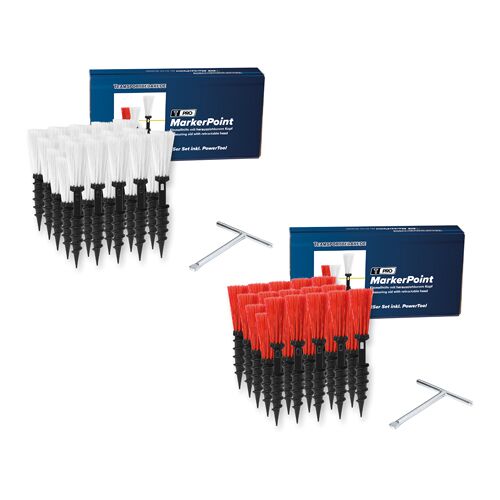 Hergestellt für: Trainingsunterlagen24 GmbH T-PRO Markerpoint (Einmesshilfe) - 25er Set - 25.00 ct