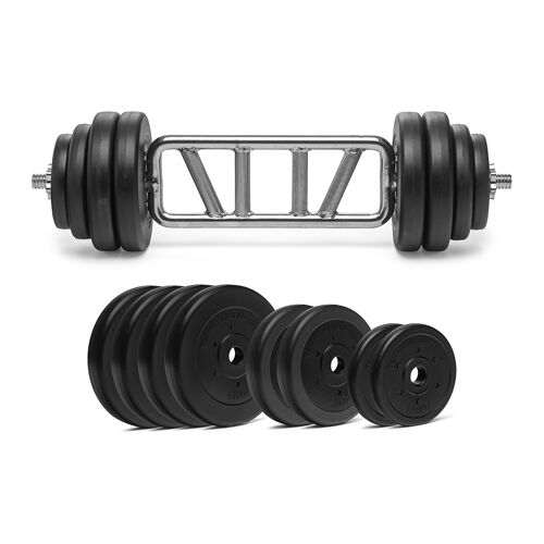 Hergestellt für: Trainingsunterlagen24 GmbH Trizepstrainer Sets - inkl. Hantelscheiben