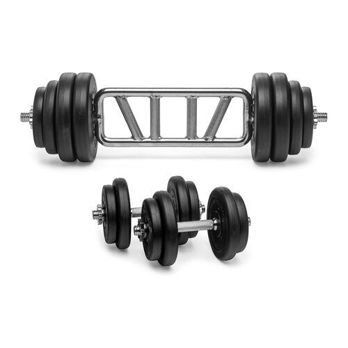 Hergestellt für: Trainingsunterlagen24 GmbH Kurzhantel und Trizepstrainer Set - Gewicht: 56 kg