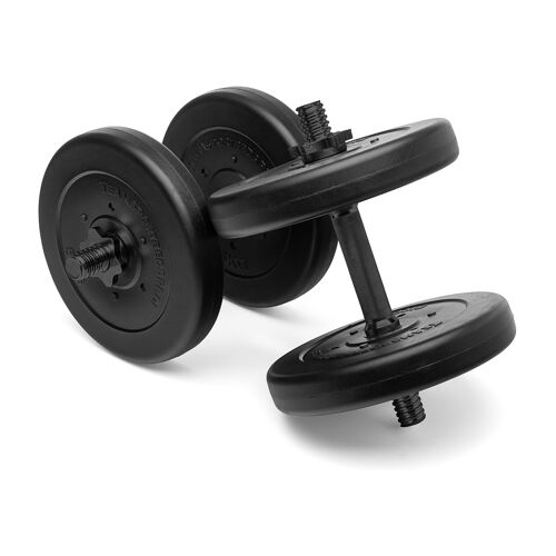 Hergestellt für: Trainingsunterlagen24 GmbH Kurzhantel Set (schwarz) - 12,5-25 kg