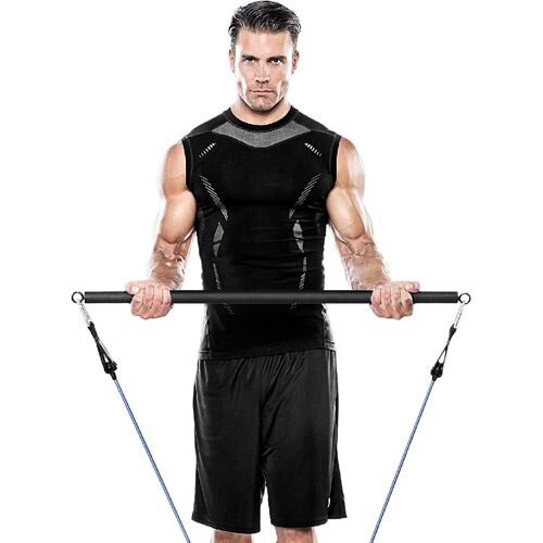 Hergestellt für: Trainingsunterlagen24 GmbH Workout-Bar-Set (15-teilig) - 5 Stärken