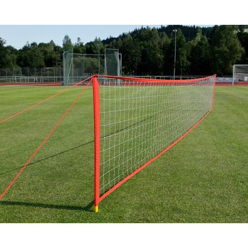 Hergestellt für: Trainingsunterlagen24 GmbH Fussballtennis-Anlage - Breite: 9 m