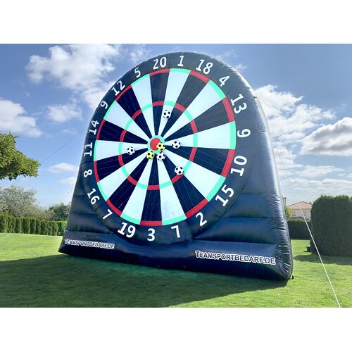 Hergestellt für: Trainingsunterlagen24 GmbH Fußball-Dart XXL - Maße: 5x5 m
