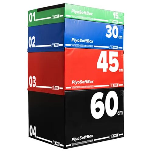 Hergestellt für: Trainingsunterlagen24 GmbH T-PRO Plyo Soft Box - 4 Größen