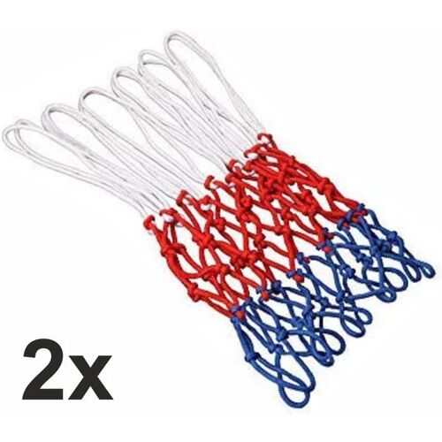 Hergestellt für: Trainingsunterlagen24 GmbH 2er Set T-PRO Basketballnetz - wetterfest - 2.00 ct