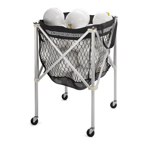Hergestellt für: Trainingsunterlagen24 GmbH Ballwagen faltbar (inkl. Ballsack) - für 20 Bälle
