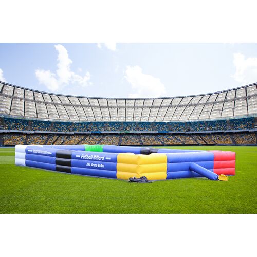 Hergestellt für: Trainingsunterlagen24 GmbH Fußball-Billard XXL Arena - Maße: 8x4 m