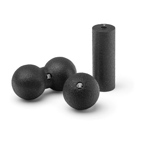 Hergestellt für: Trainingsunterlagen24 GmbH Faszien Mini-Set (3-teilig) - Farbe: Schwarz