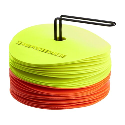Hergestellt für: Trainingsunterlagen24 GmbH 24er Set - Markierscheiben NEON ø 15,5 cm