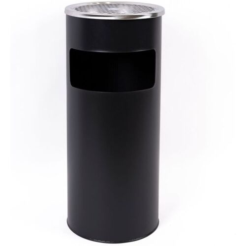 Hergestellt für: Trainingsunterlagen24 GmbH Mülleimer mit Aschenbecher (outdoor) - 30 Liter