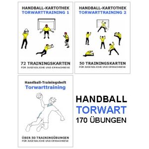 Teamsportbedarf.de Handball Set - Torwarttraining 170 Einheiten