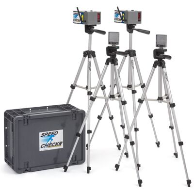 Hergestellt für: Trainingsunterlagen24 GmbH Speed-Checkr (Lichtschranken-Zeitmesssystem) - 2-Gates Hergestellt für: Trainingsunterlagen24 GmbH Speed-Checkr (Lichtschranken-Zeitmesssystem) - 2-Gates