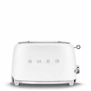 SMEG Toaster, Anzahl der Toastscheiben: 2, Weiß, 50's Style, NA