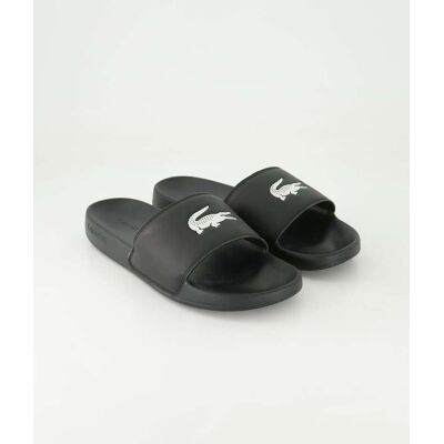 Lacoste Schuhe - Serve Slide Synthetik (Schwarz, Gr. 39) Lacoste Schuhe - Serve Slide Synthetik (Schwarz, Gr. 39)