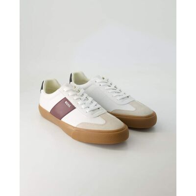 Boss Schuhe - Aiden _Tenn_sdgpup Leder und Synthetik (Weiß, Gr. 45) Boss Schuhe - Aiden _Tenn_sdgpup Leder und Synthetik (Weiß, Gr. 45)