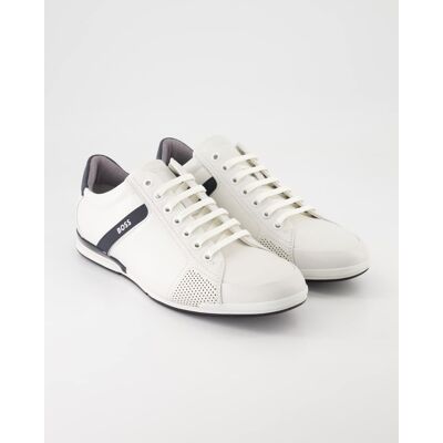 Boss Schuhe - Saturn Lowp Leder (Weiß, Gr. 48) Boss Schuhe - Saturn Lowp Leder (Weiß, Gr. 48)